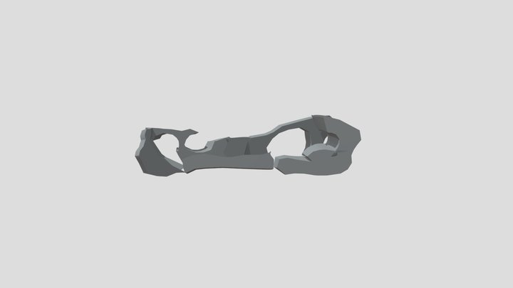 Rock Sofa 3D Model