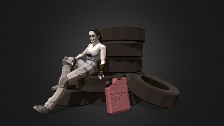 Maria Cruz (Ana de la Reguera) – Modello 3D gratuito STL
