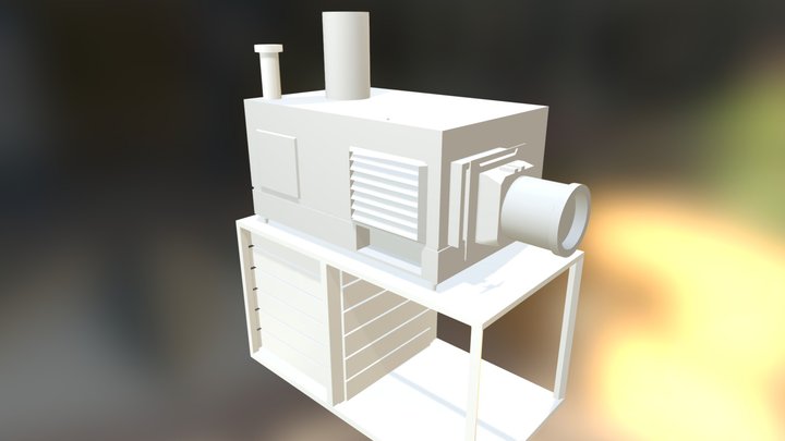 SONY4K 3D Model