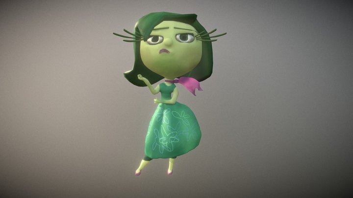 Sculpt January #10 | Disgust 3D Model