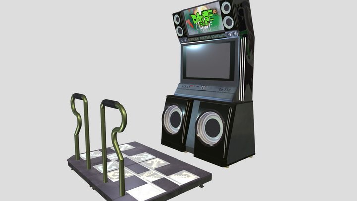 Arcade Dance Cabinet – Free 3D Model STL