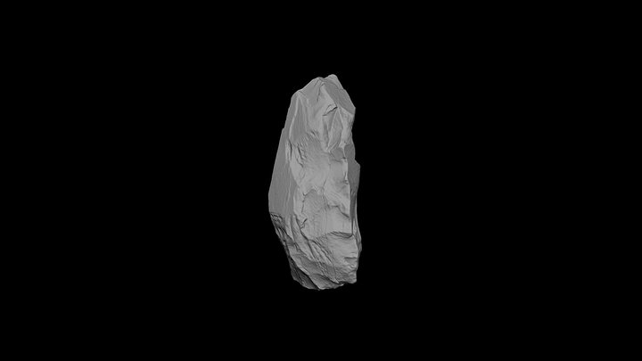 Blank of stone axe 3D Model