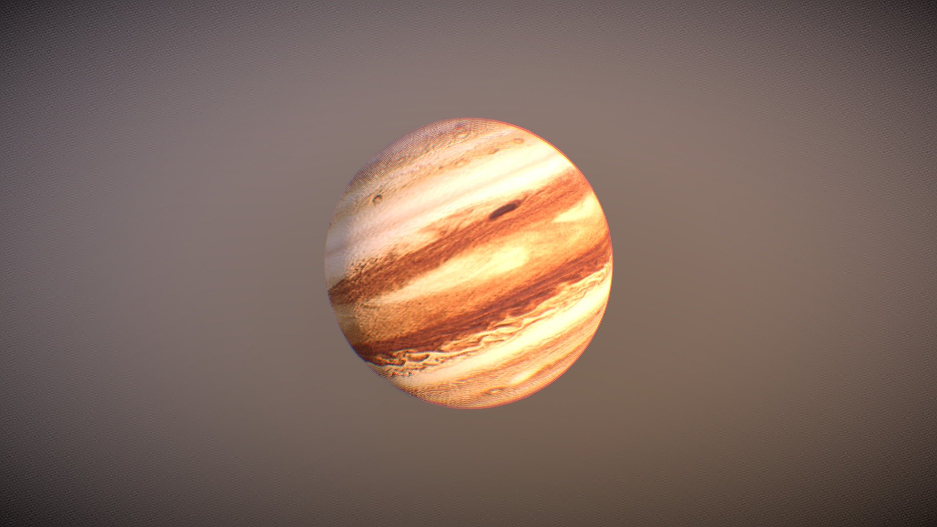 Jupiter with HD Texture Map