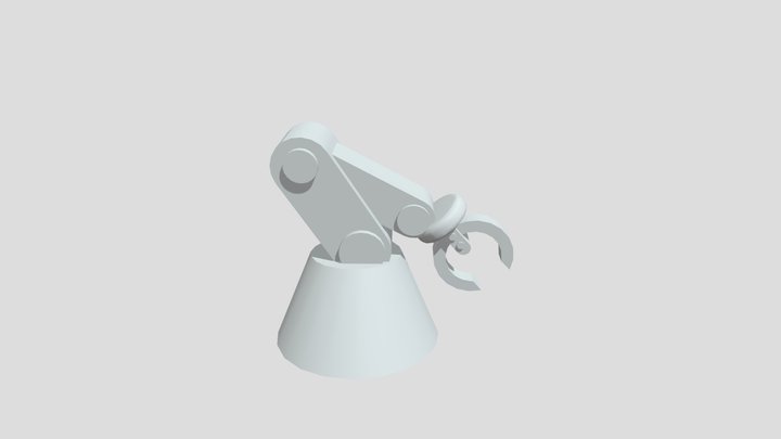 Braccio esercizo animazione con rig spalletta 3D Model