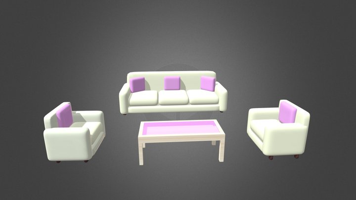 armchair fbx
