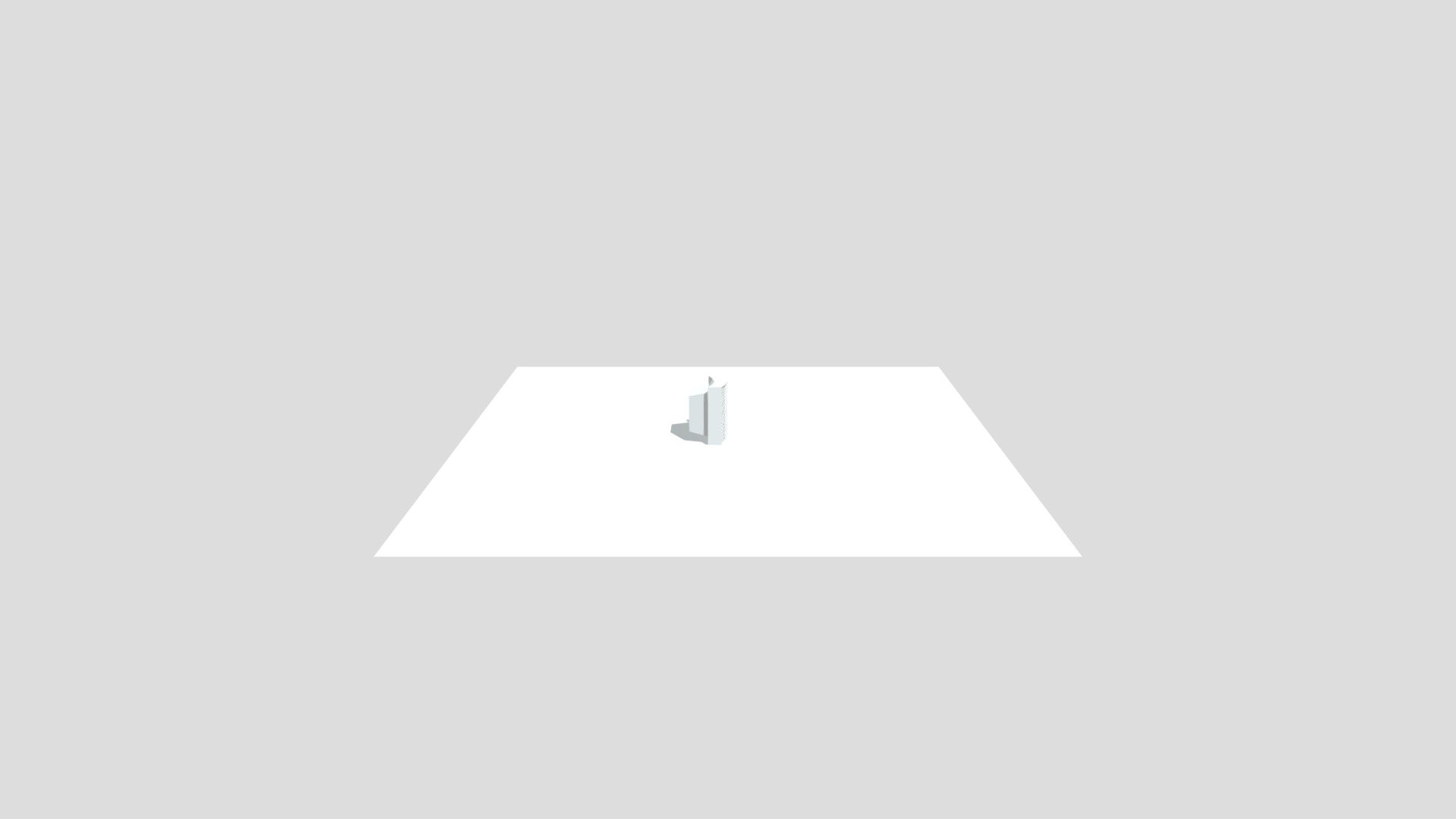 Loud Speaker low poly.