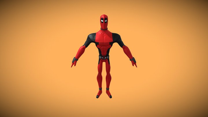 DeadPool 3D Model