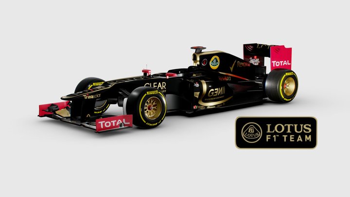Lotus E20 3D Model