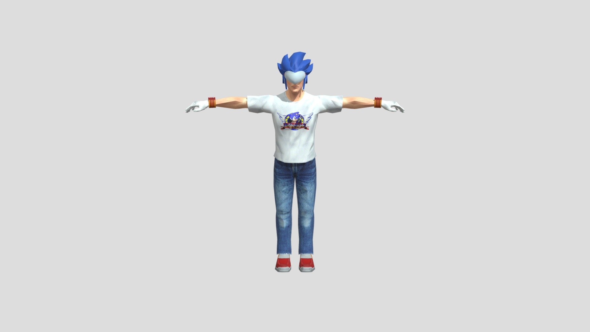 Sonic Man from Sonic the Hedgehog 2006 - Download Free 3D model by  mikomagallona (@mikomagallona) [9dcf2b4]