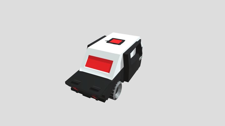 Projekt Car 3D Model
