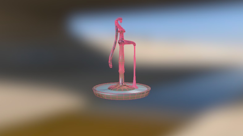 water pump - 3D model by catherine.cole [9dd058a] - Sketchfab