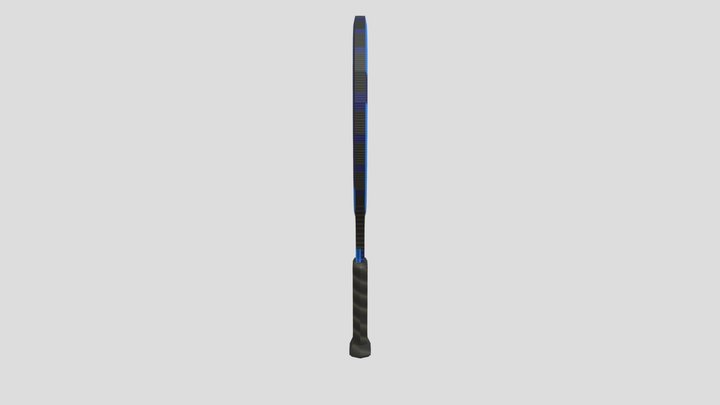 Wii - Wii Sports - Tennis Racket 3D Model