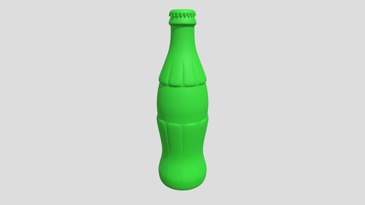 Bottle Coca- Cola N080710 test 3D Model