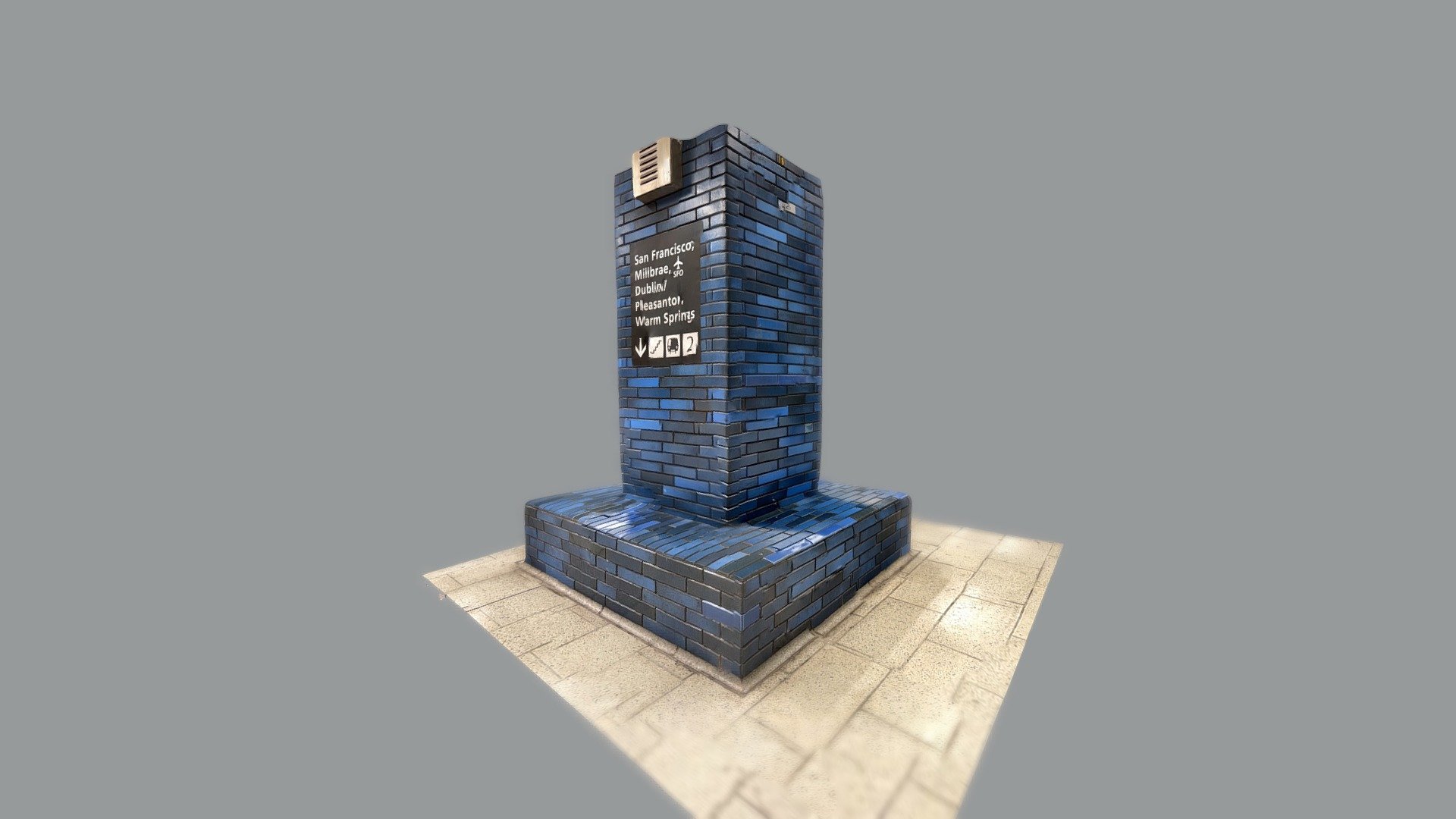 80: Subway bench