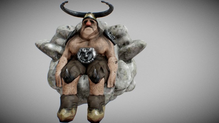 viking 3D Model