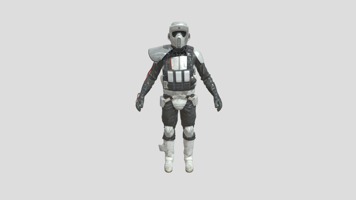 Scout Trooper 3D Model