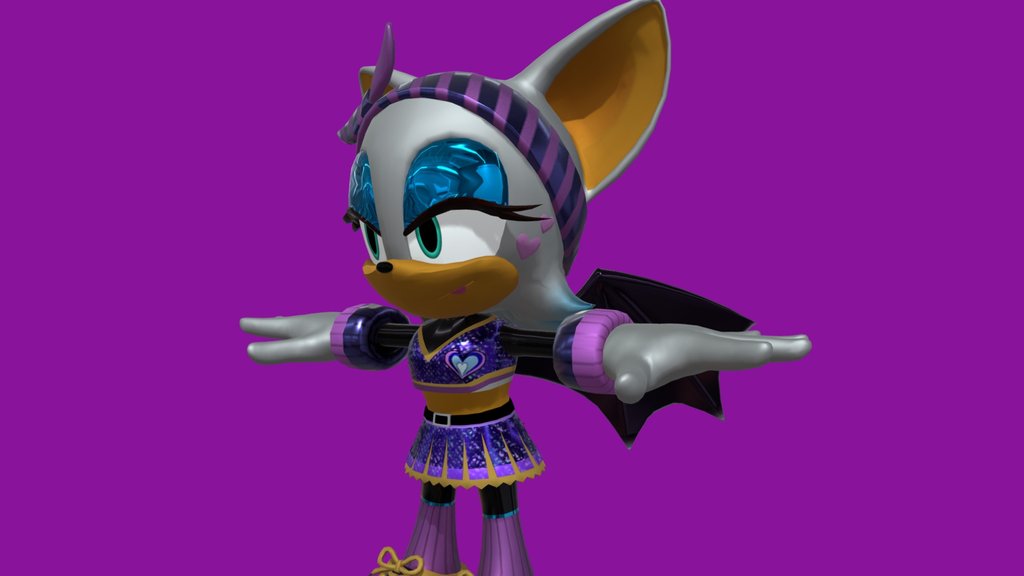 Sonic Rumble Rouge (Cheerleader)