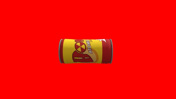 Bonk Atomic Punch 3D Model