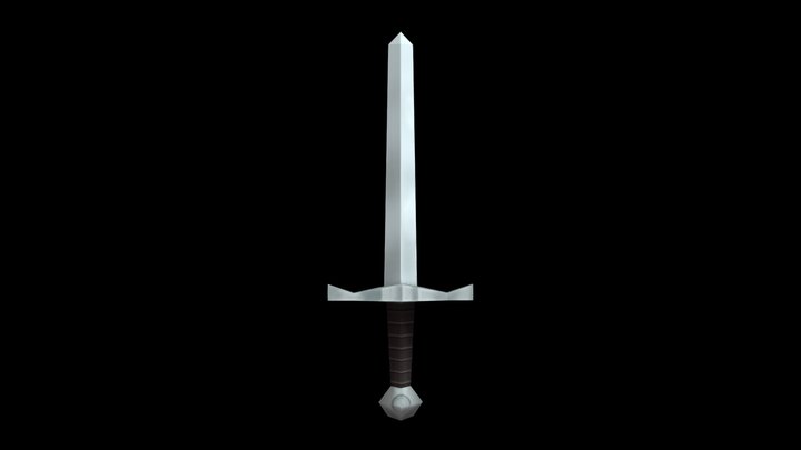 Retro Dagger 3D Model