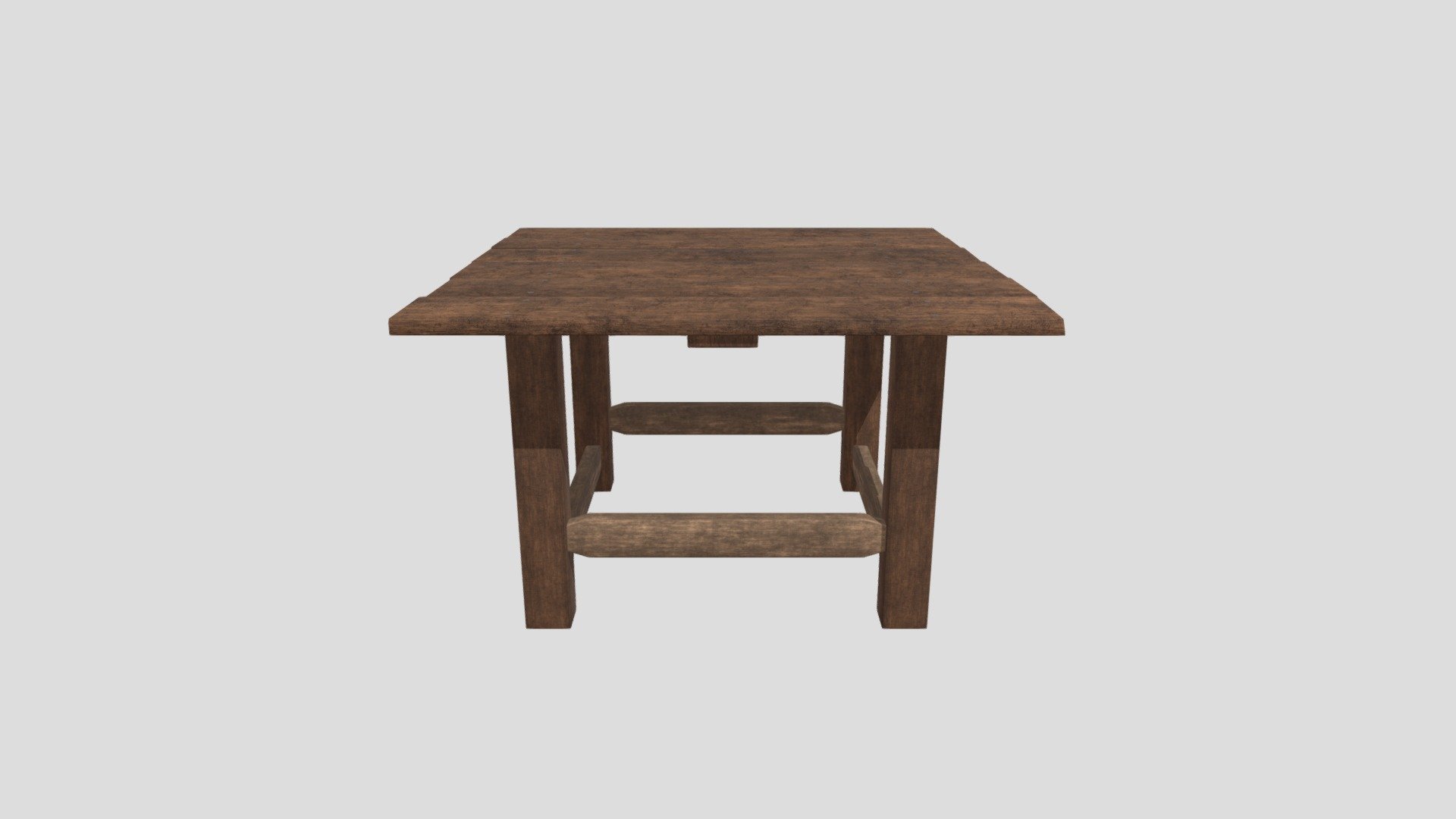 Worn Wooden Table