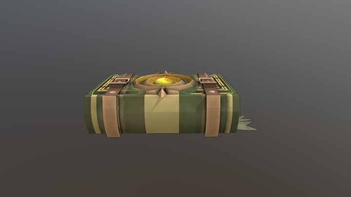 Fantasy Book 3D Model