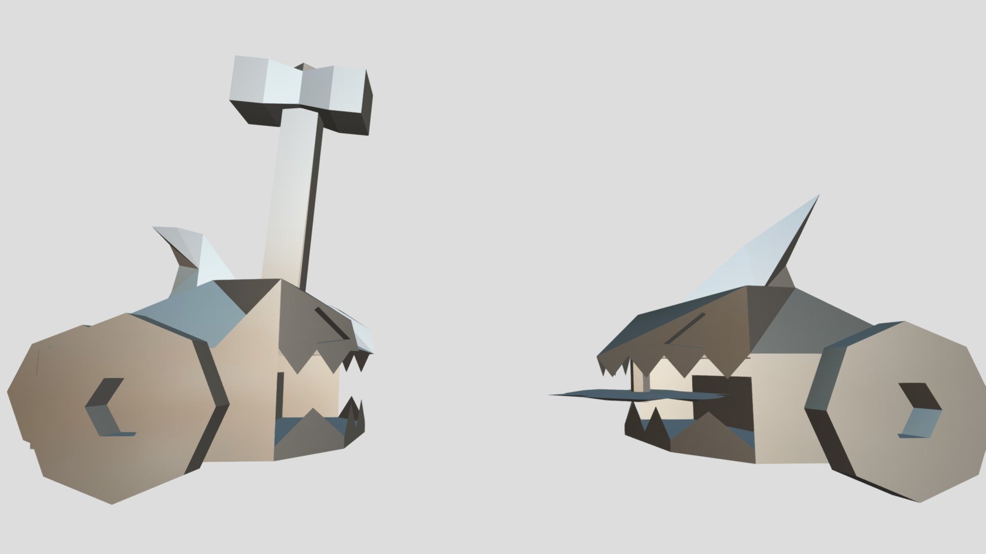 Hammer Head Vs Razor Shark