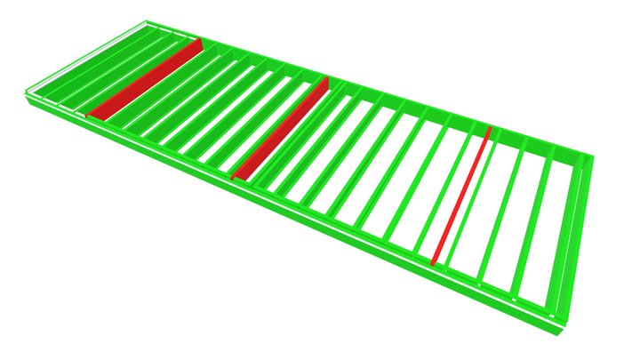 Modfloor 10 X 3_4 THC 3D Model