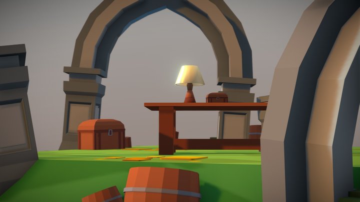 Open_Scene_Objects 3D Model