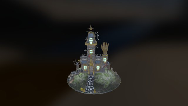 PBR - TOY STORY 3 - TWISTED DOLL'S HOUSE 3D Model