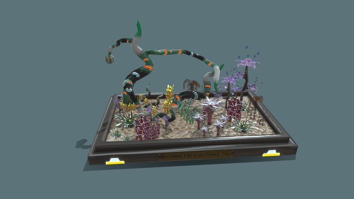 Plants and Organics 3D Model