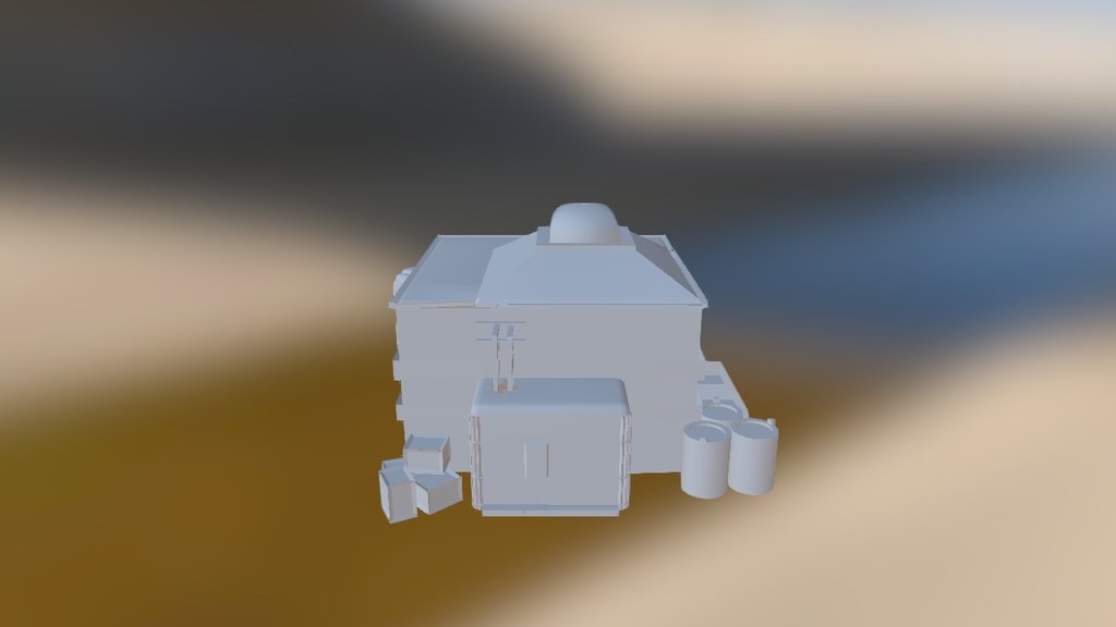 3D Sci Fi Bude Hausaufgabe 2 Alexander Wirtz