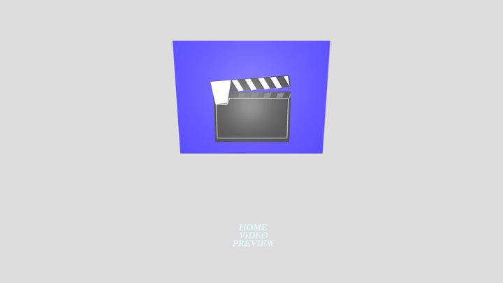 CBS Fox Bumper (1987-1990) (Home Video Preview) 3D Model