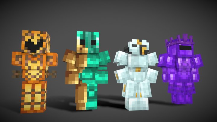 Expansive Ores Armor Part 1 3D Model