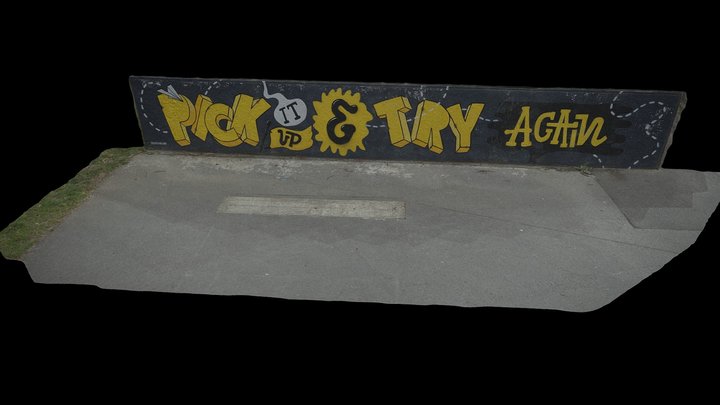 Try Again 3D Model