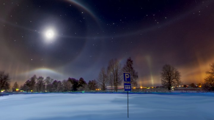 Moon halo in Rovaniemi 2 Dec 2020. – Modelo 3D gratuito STL