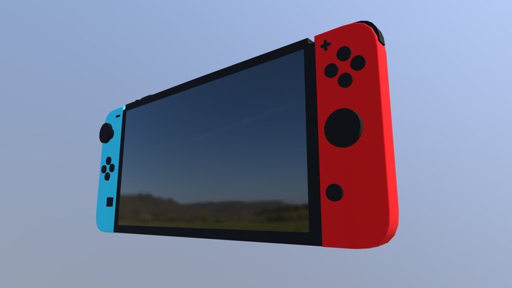 Nintendo Switch 3D Model