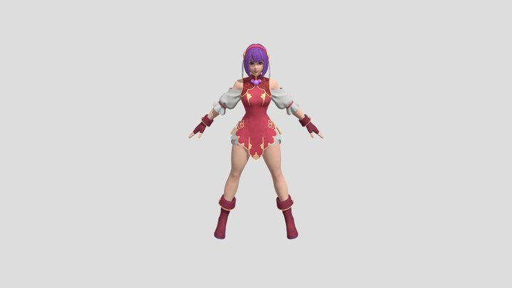 Athena KOF XV 3D Model