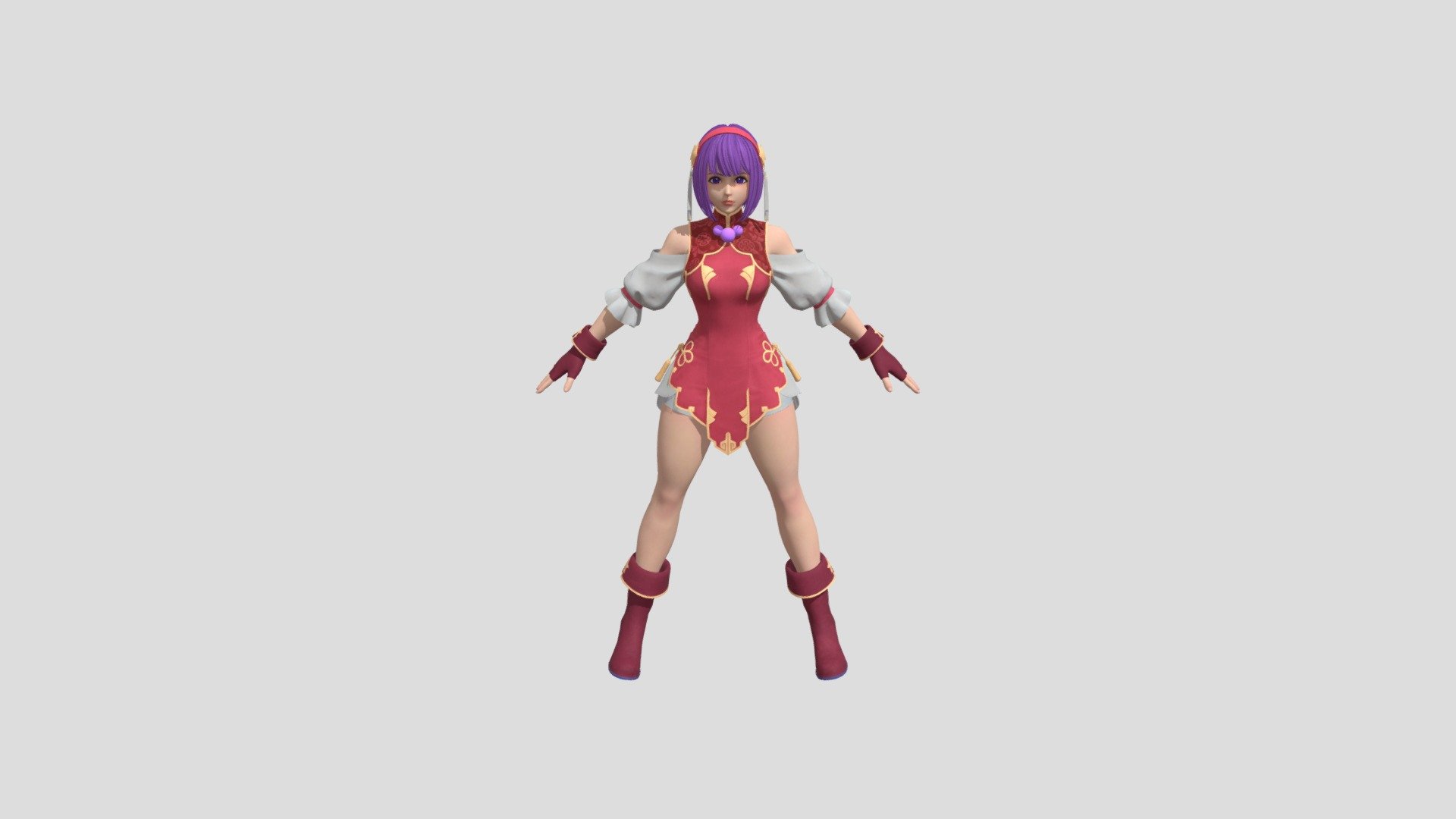 Athena KOF XV - Download Free 3D model by spongebobg87 [9dd9dec ...