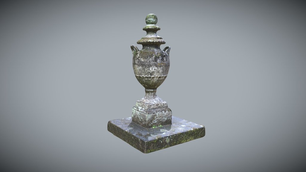 Stone Vase Low Poly