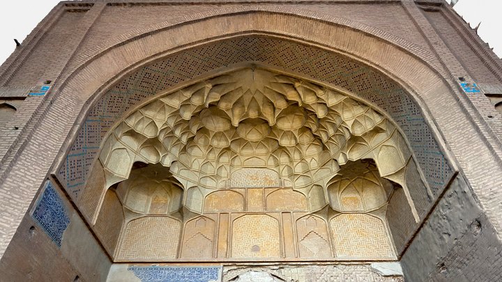 Saveh old mosque's Ivan ایوان مسجد جامع ساوه 3D Model