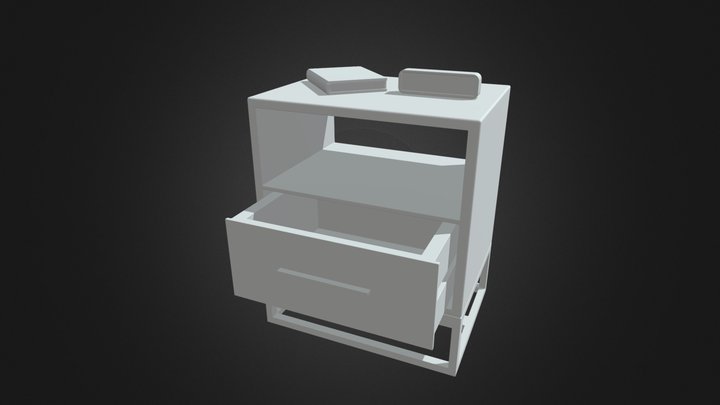 Jackson, Camron NightTable Model 3D Model