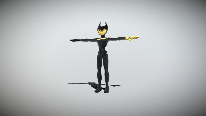 STL file Ink Demon, Bendy and the dark revival 🦸・3D printable model to  download・Cults