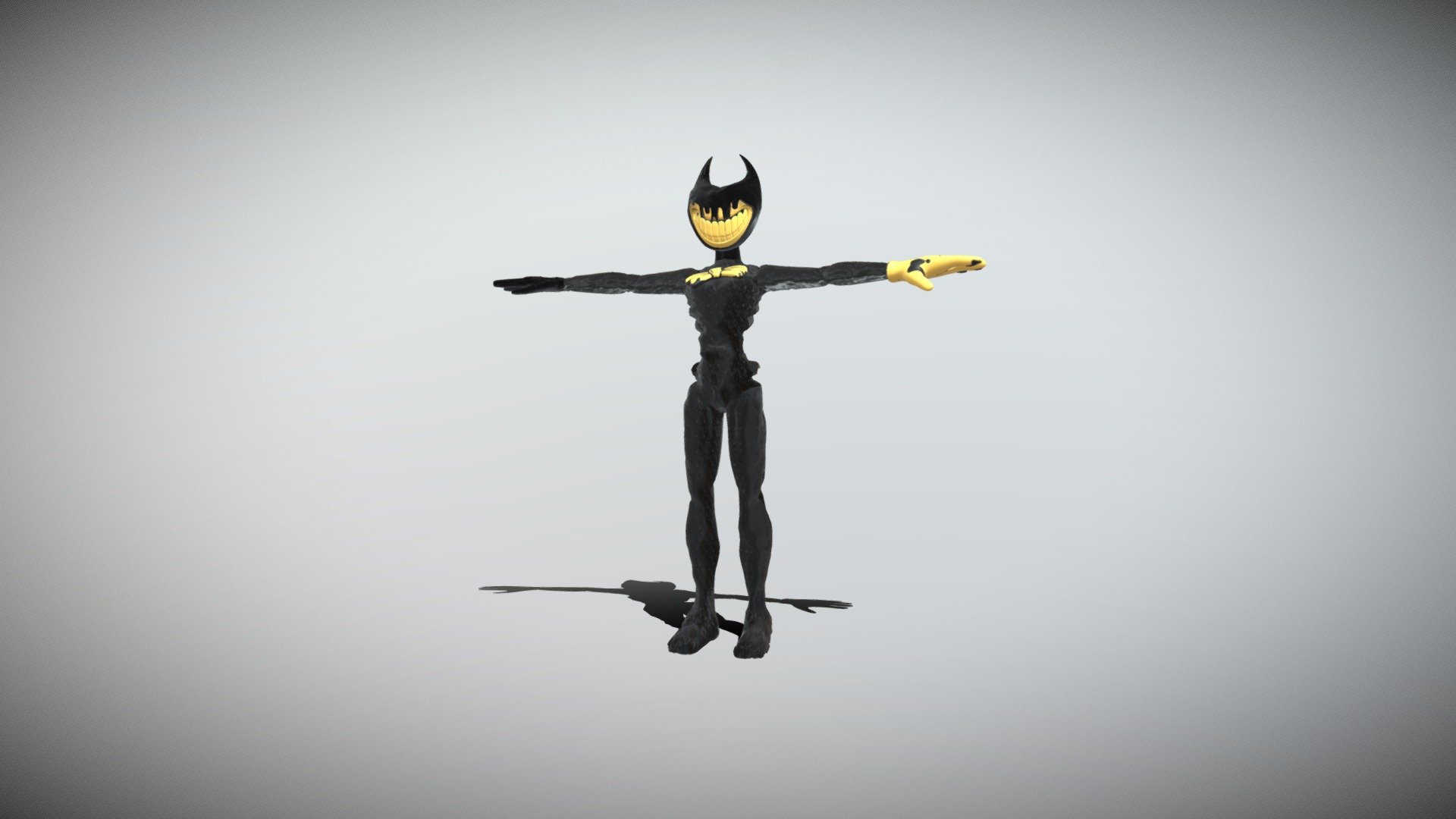 Ink Bendy (Dark Revival) Final Model Download MMD by waleedtariqmmd on  DeviantArt