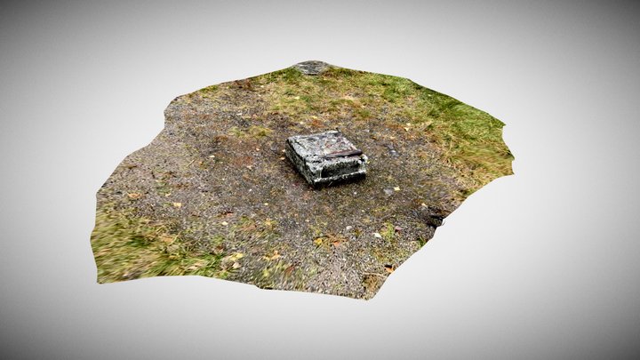 Cold War ammunition box 3D Model