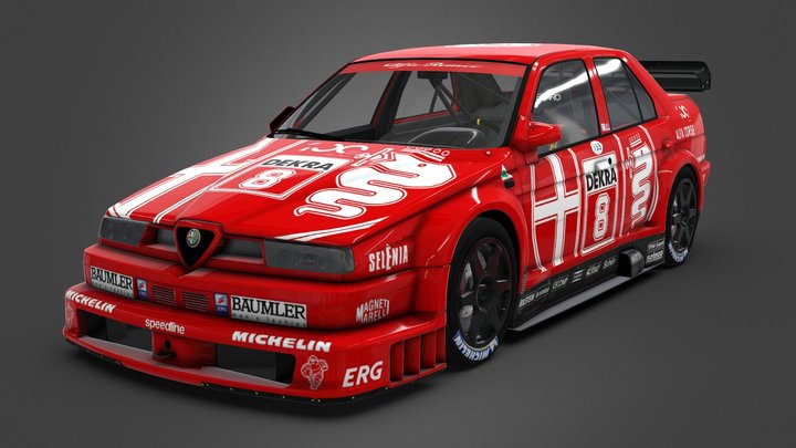 AC - Alfa Romeo 155 V6 TI [FREE] 3D Model