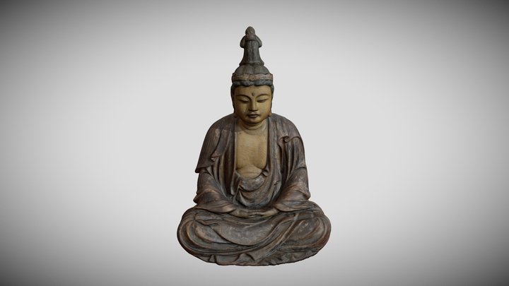 聖観世音菩薩 3D Model