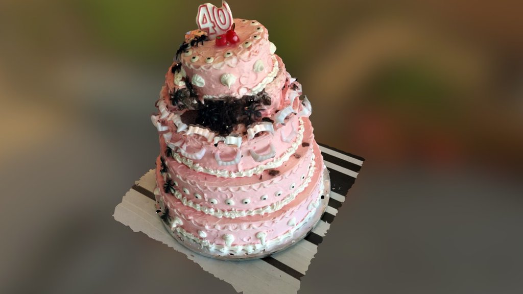 Justin's birthday cake