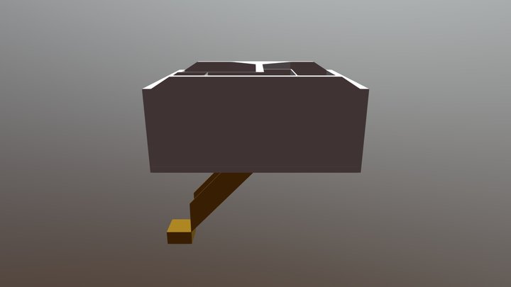 Upstairs Export 3D Model