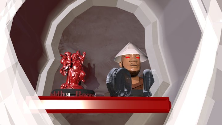 No Namz Vs Buddha Borracho 3D Model