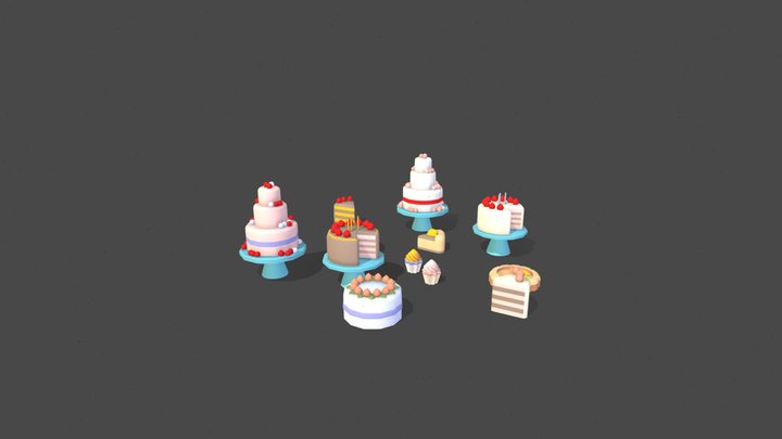 cakes 3D Model
